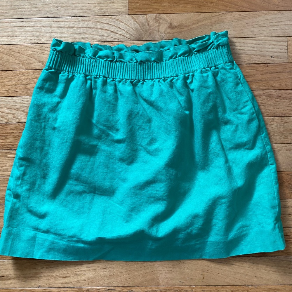 J. Crew Factory Ruffle Skirt with pockets